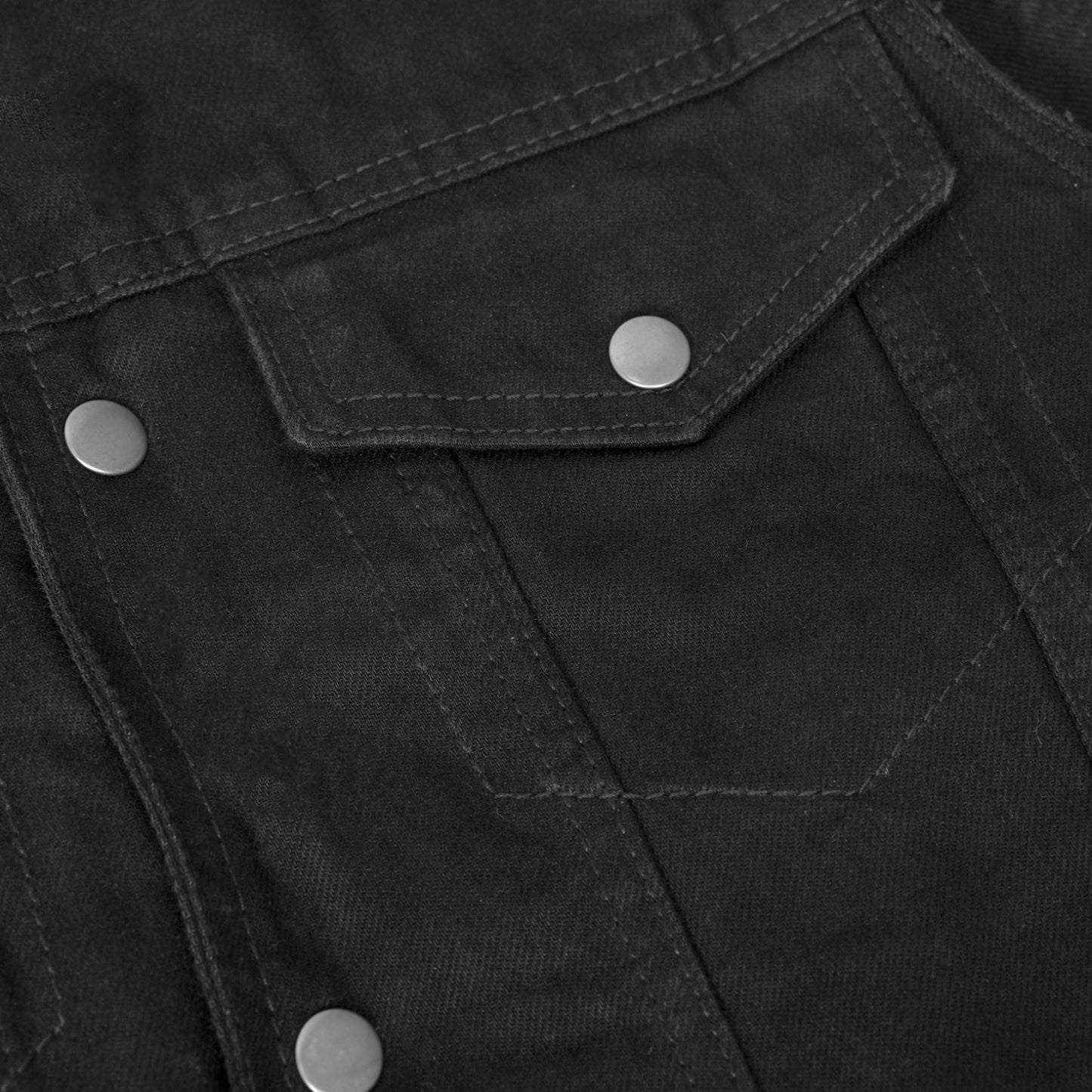 Men's LVAD HEARTMATE BLACK DENIM Vest