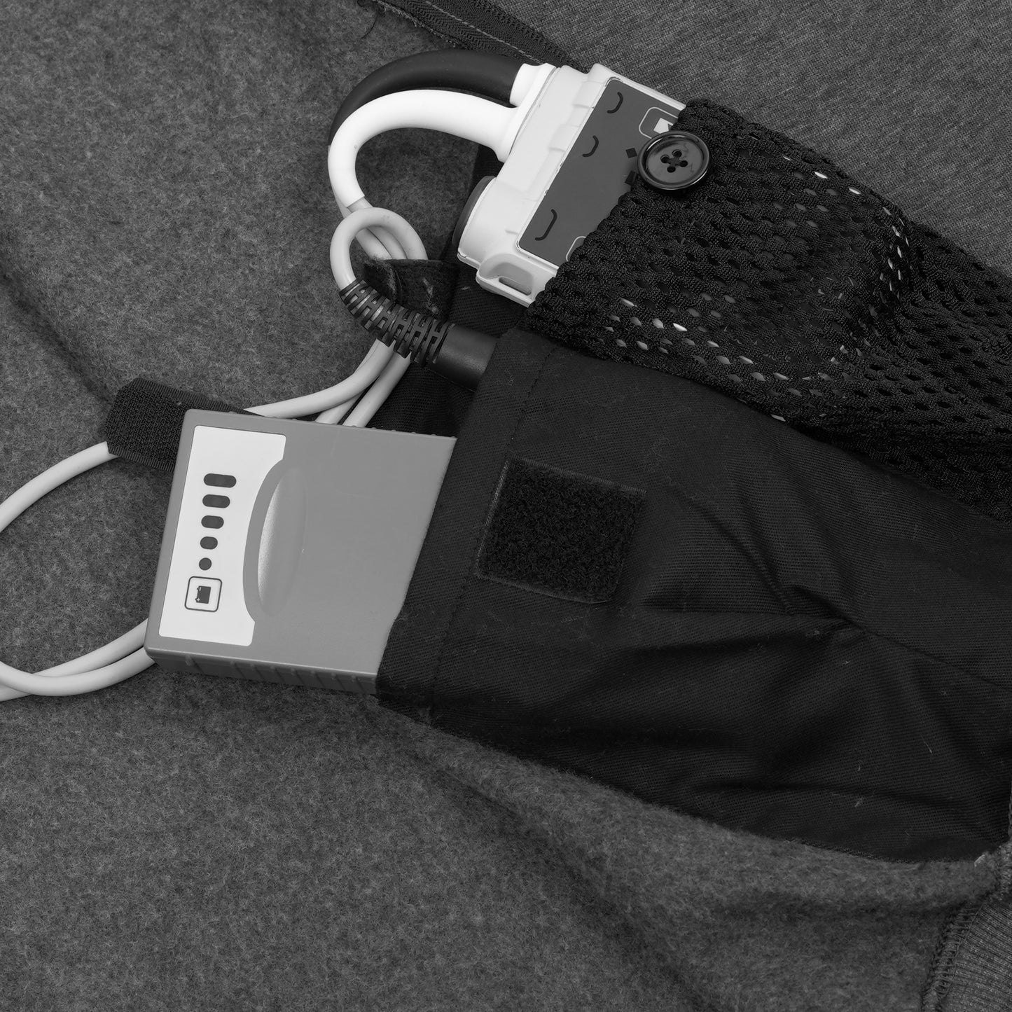 LVAD HeartMate Men's Hoodie - Gray