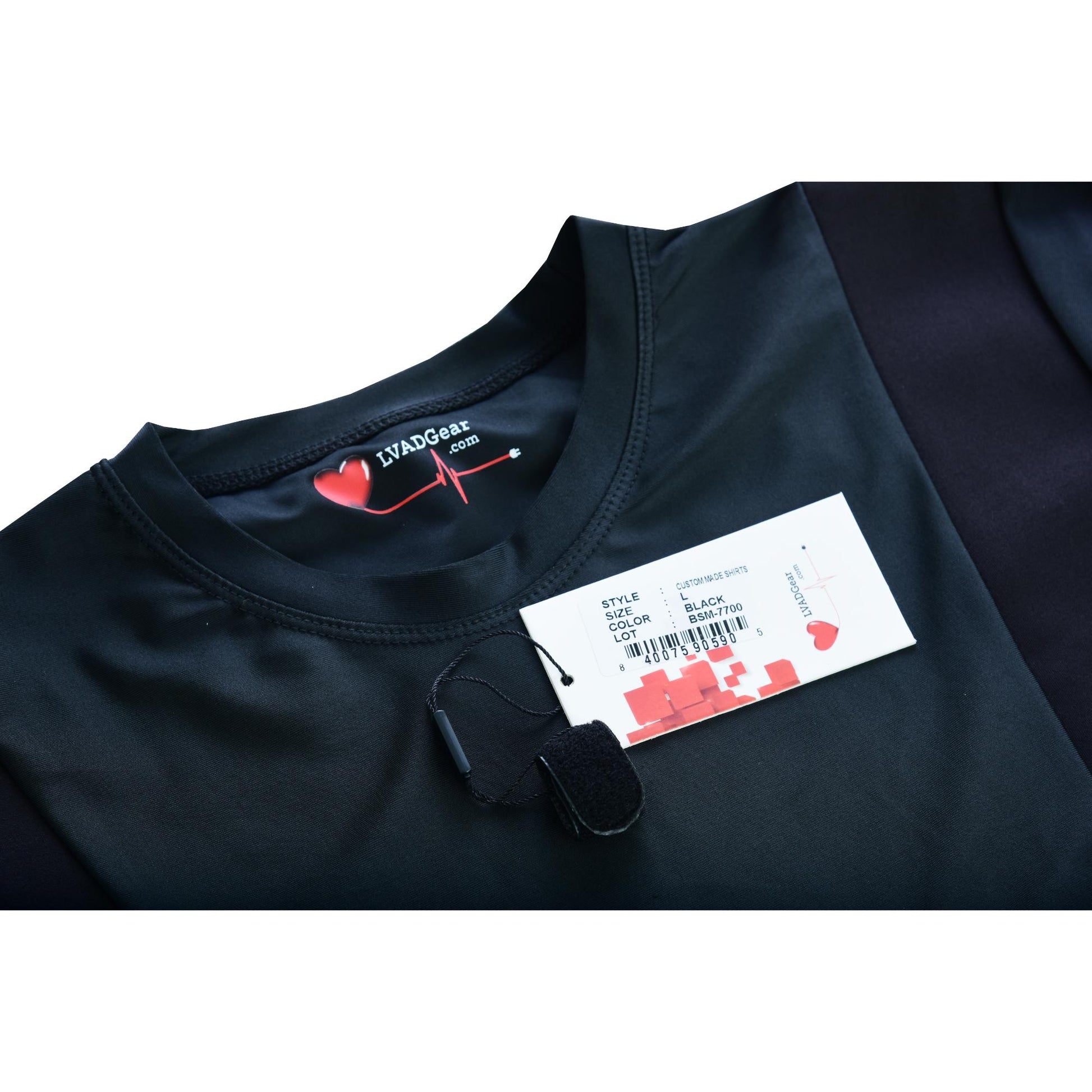 LVAD HeartMate Men Shirt Black