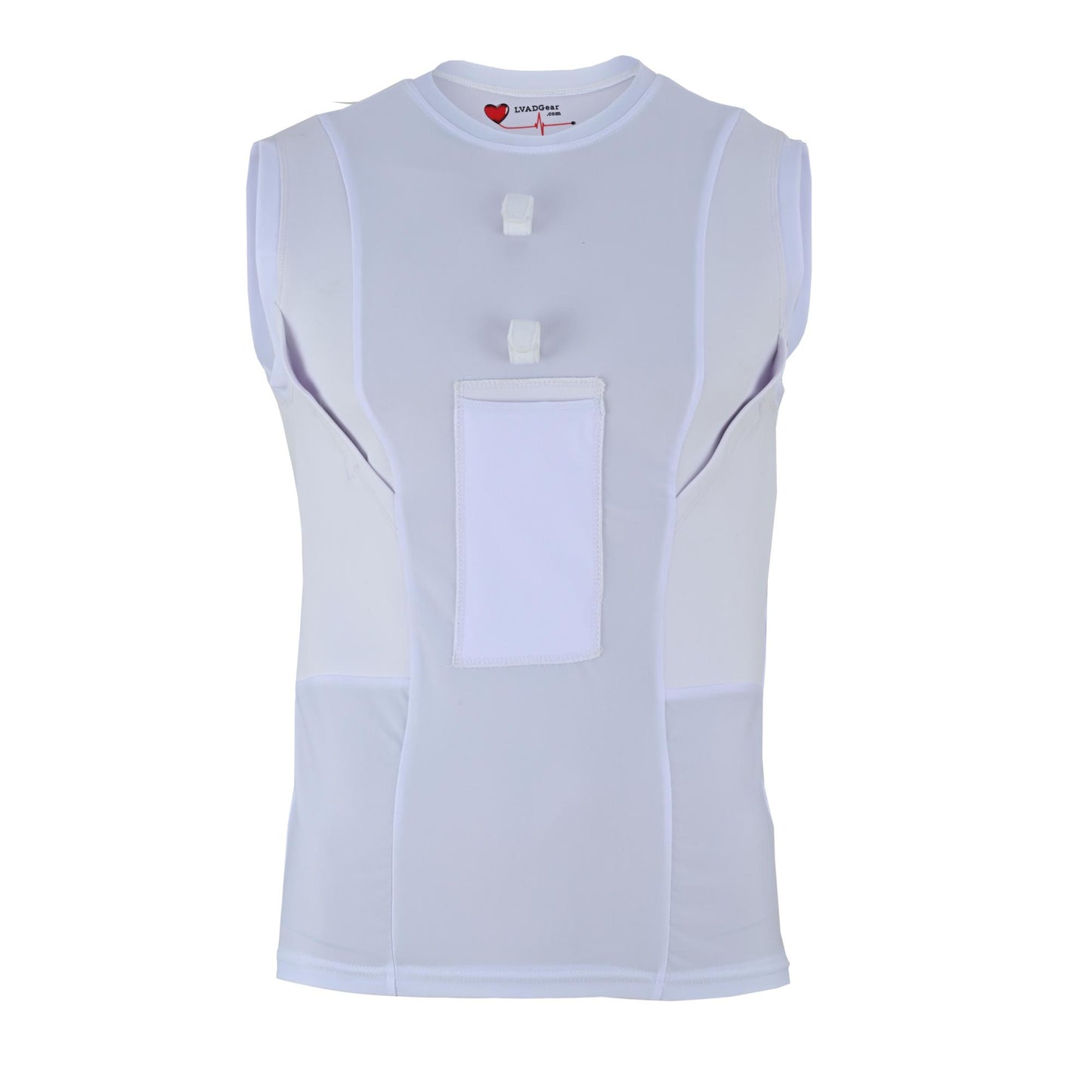 Lvad White Shorts and Tank Top Bundle