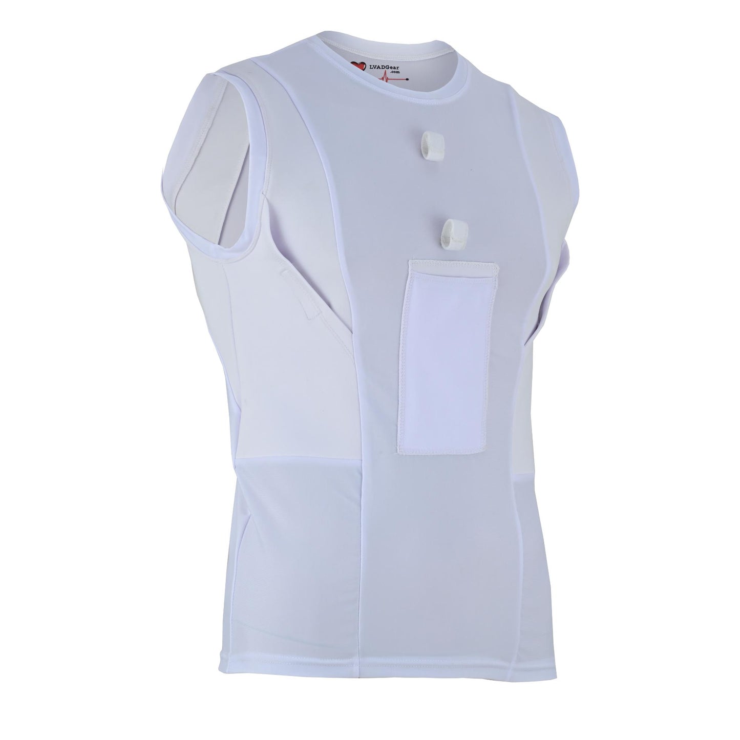 Lvad White Shorts and Tank Top Bundle