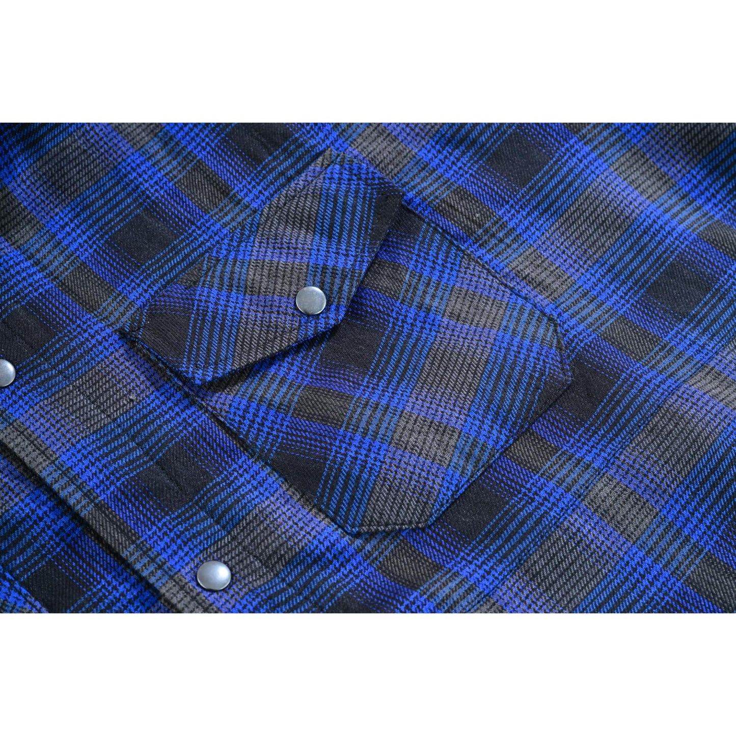 LVAD Men’s Flannel Shirt Daze Blue & Black