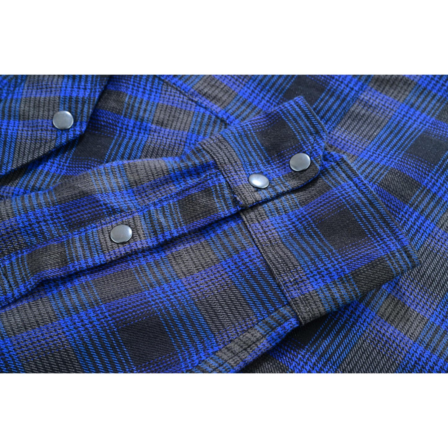 LVAD Men’s Flannel Shirt Daze Blue & Black