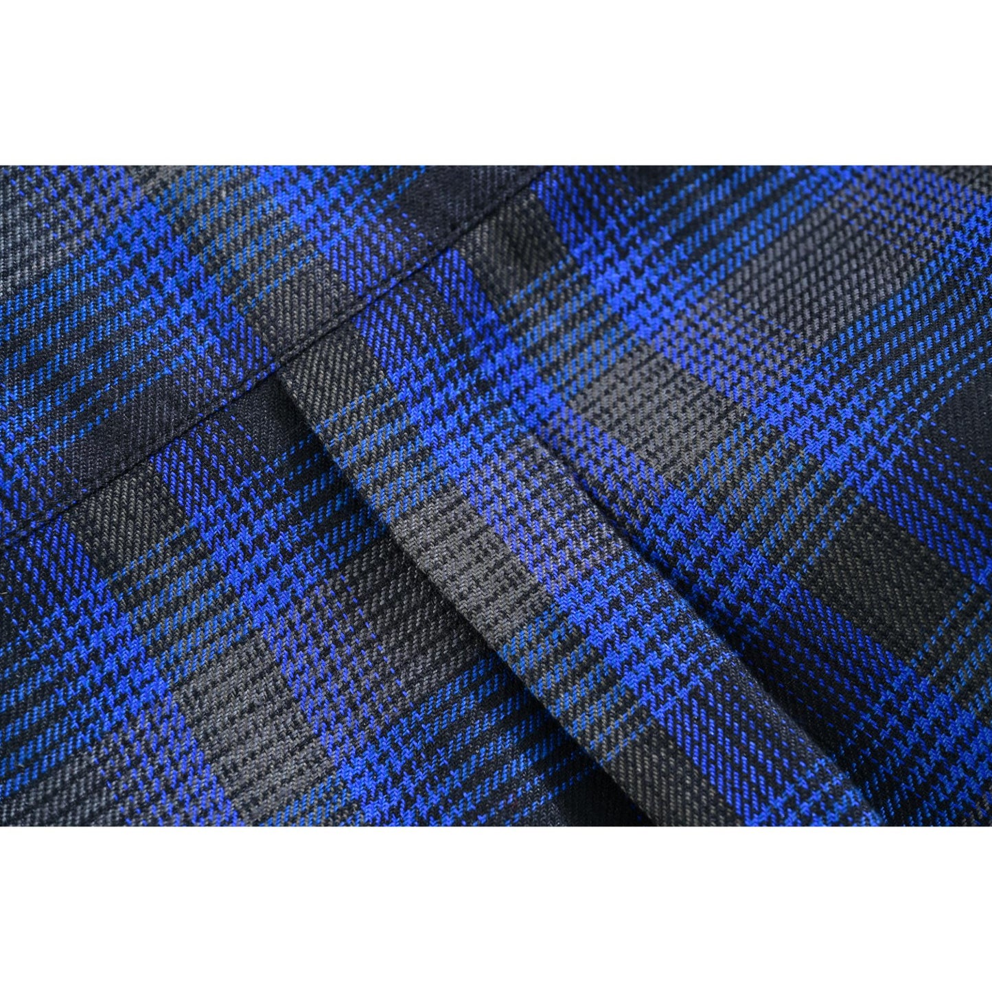 LVAD Men’s Flannel Shirt Daze Blue & Black