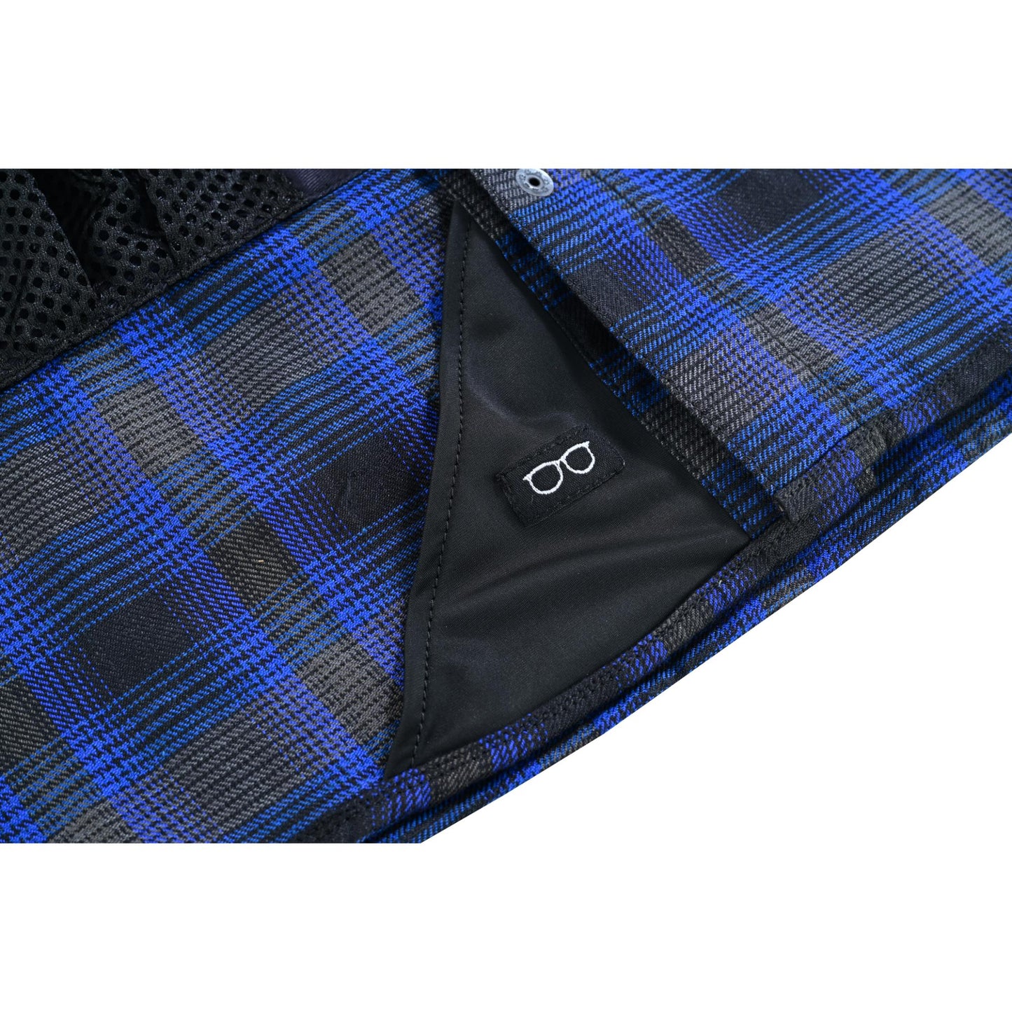 LVAD Men’s Flannel Shirt Daze Blue & Black