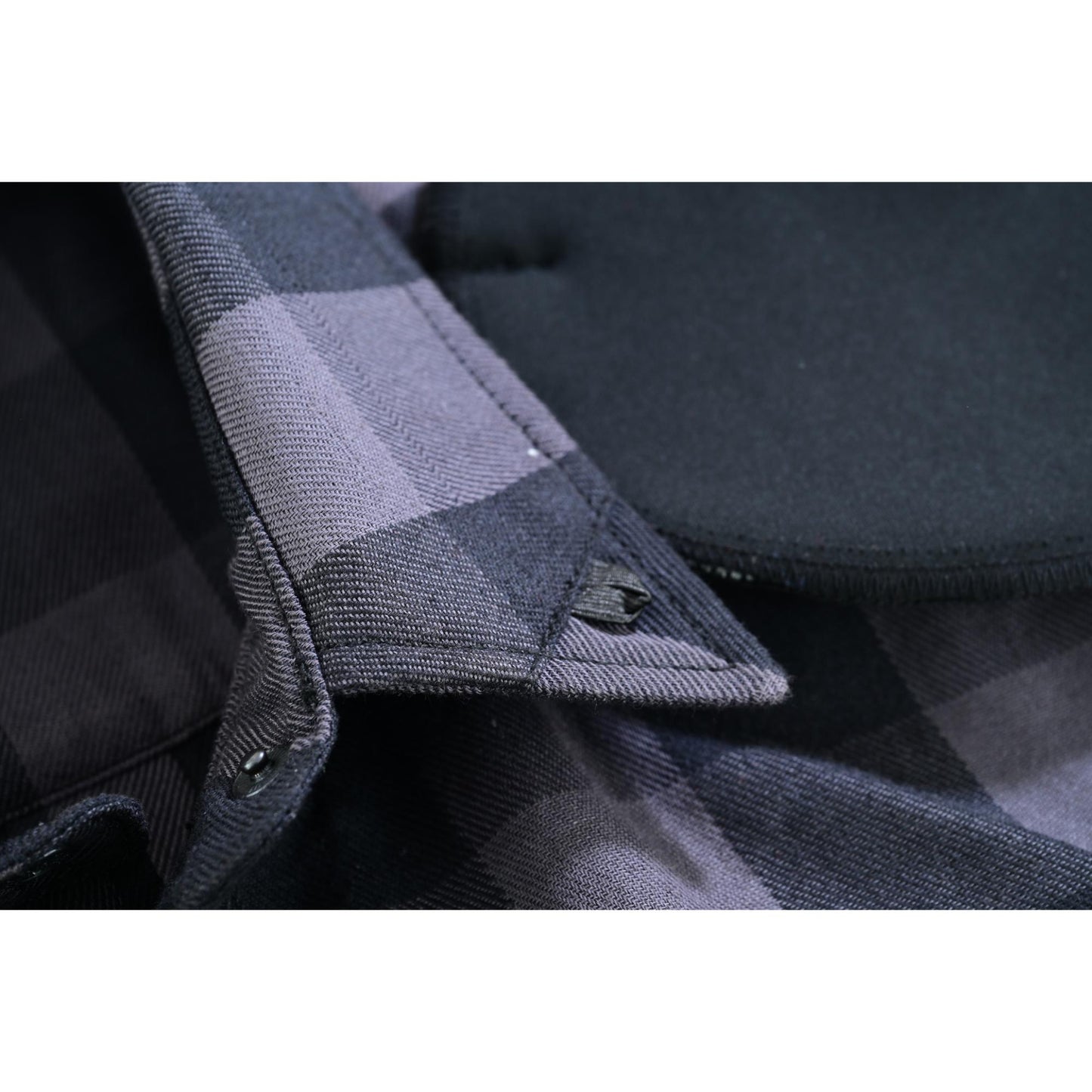 LVAD Men’s Flannel Shirt Gray & Black