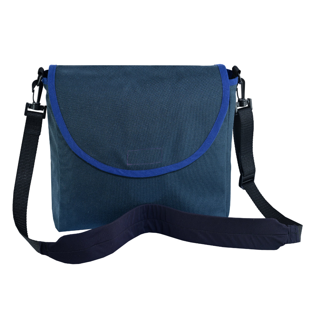 LVAD Messenger Bags–Navy Canvas
