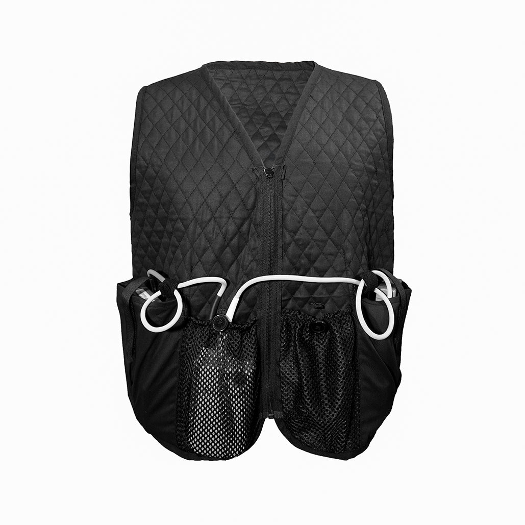LVAD Women Black Quilted Vest