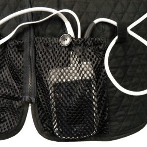 LVAD Women Black Quilted Vest