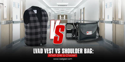 LVAD Vest vs Shoulder Bag
