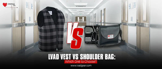 LVAD Vest vs Shoulder Bag