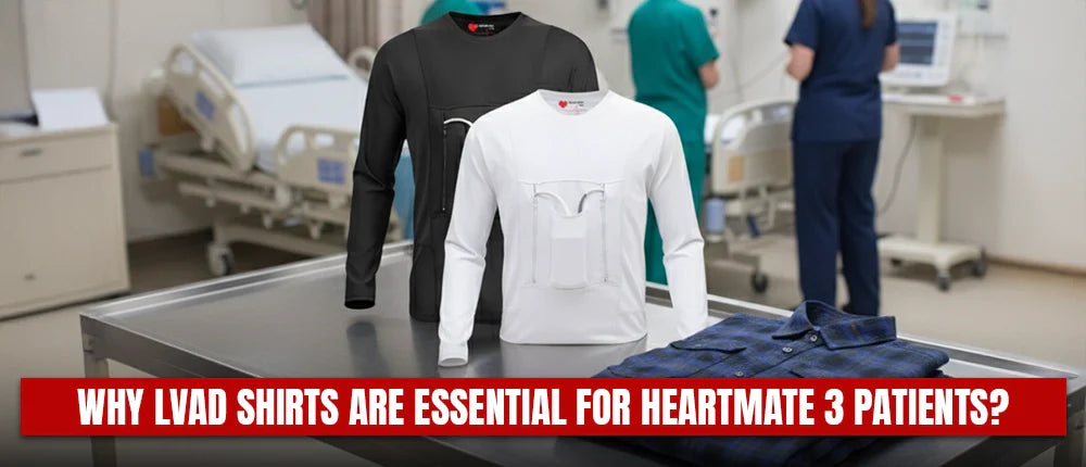 Why LVAD Shirts Are Essential for HeartMate 3 Patients