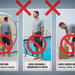 What should never be performed on an LVAD patient?