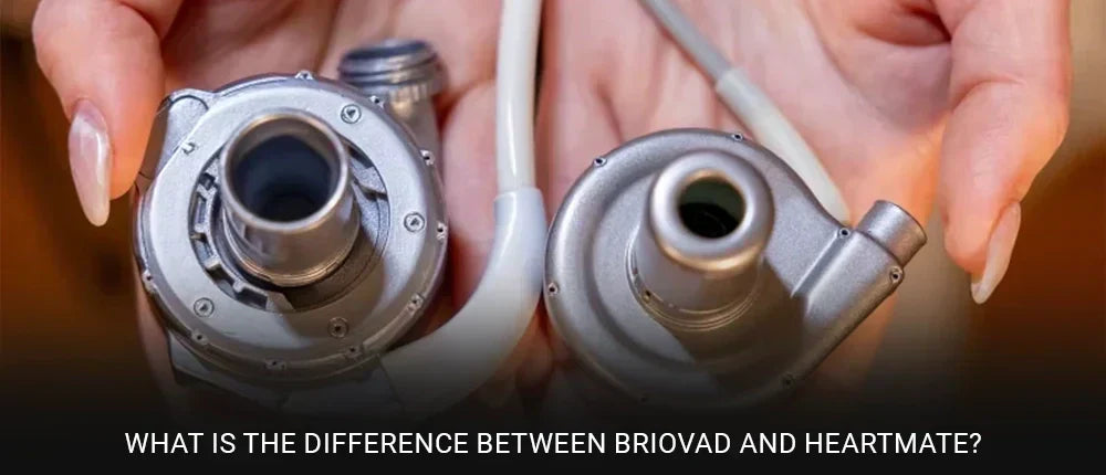 What is the difference between BrioVAD and Heartmate?