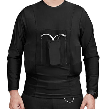 LVAD HeartMate Men's Full Sleeves Shirt Black