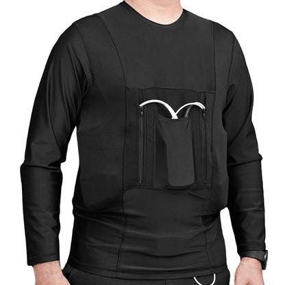 LVAD HeartMate Men's Full Sleeves Shirt Black