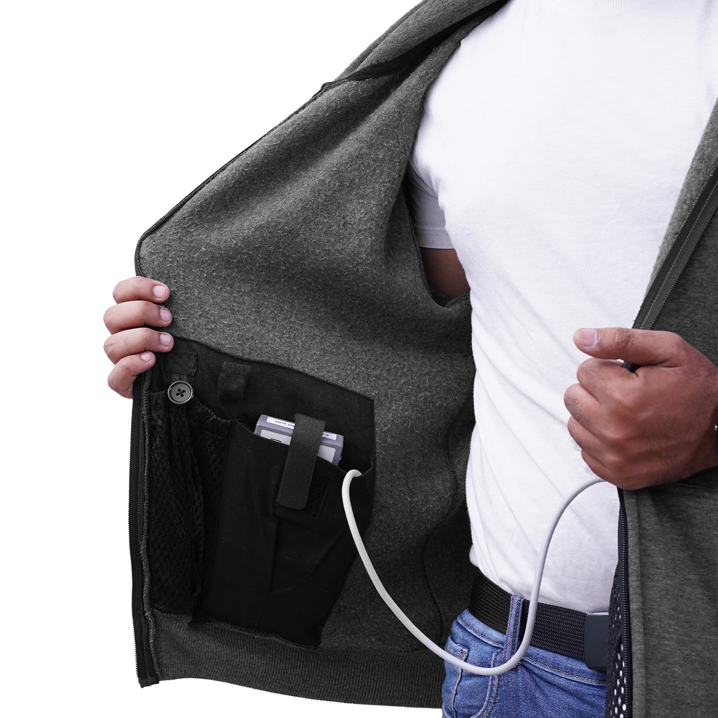 Mens LVAD HeartMate 2 & 3 Hoodie