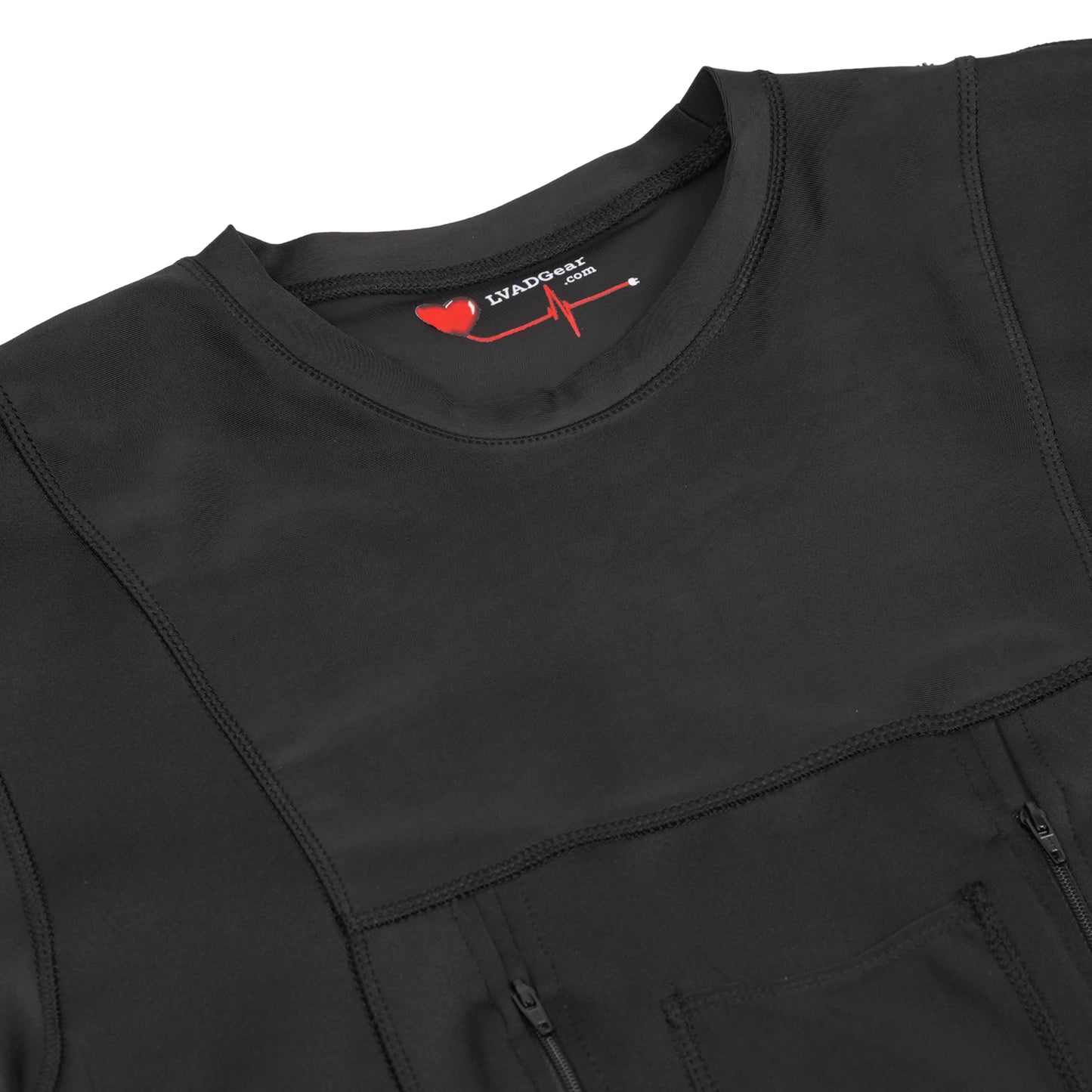 LVAD HeartMate Men's Full Sleeves Shirt Black