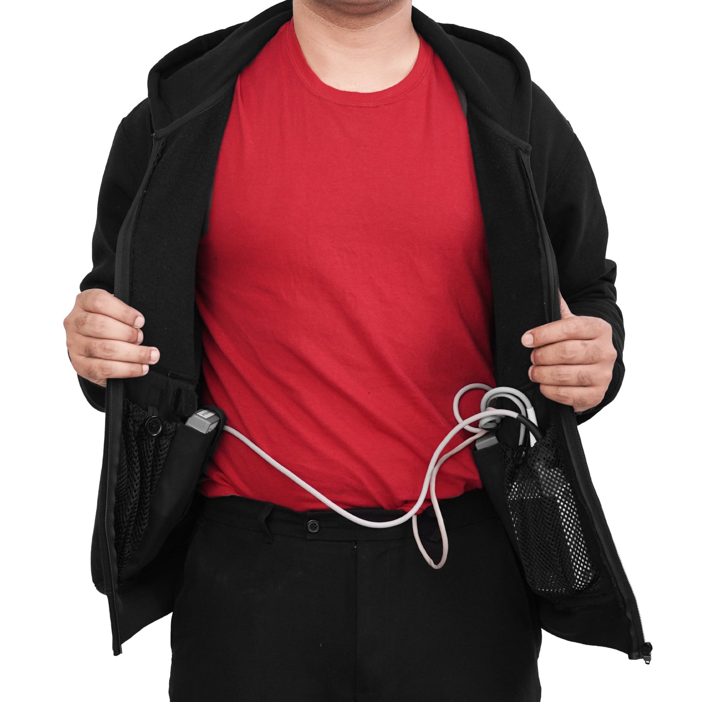 LVAD HeartMate Men's Hoodie - Black