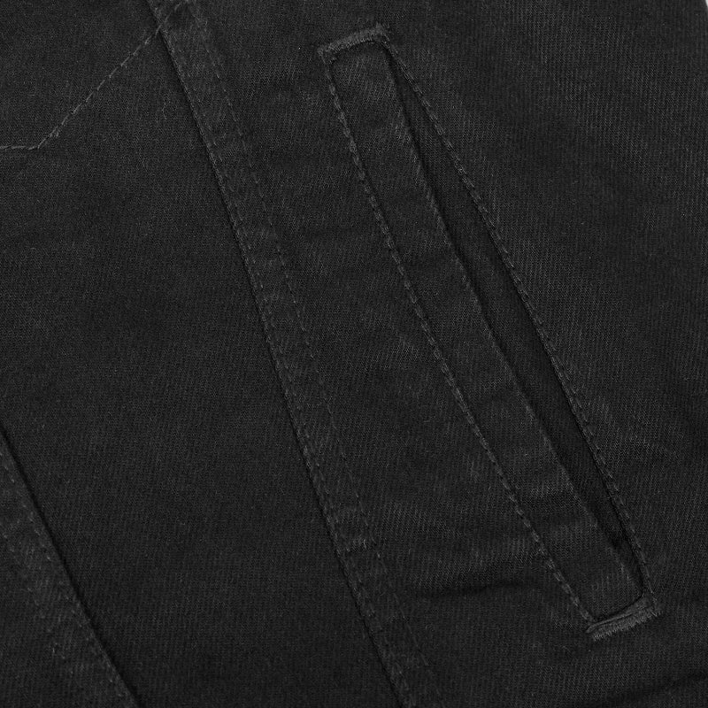 Men's LVAD BLACK DENIM Vest