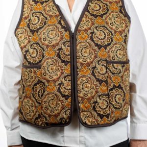 Ladies Gold Quilted Vest-Limited Edition