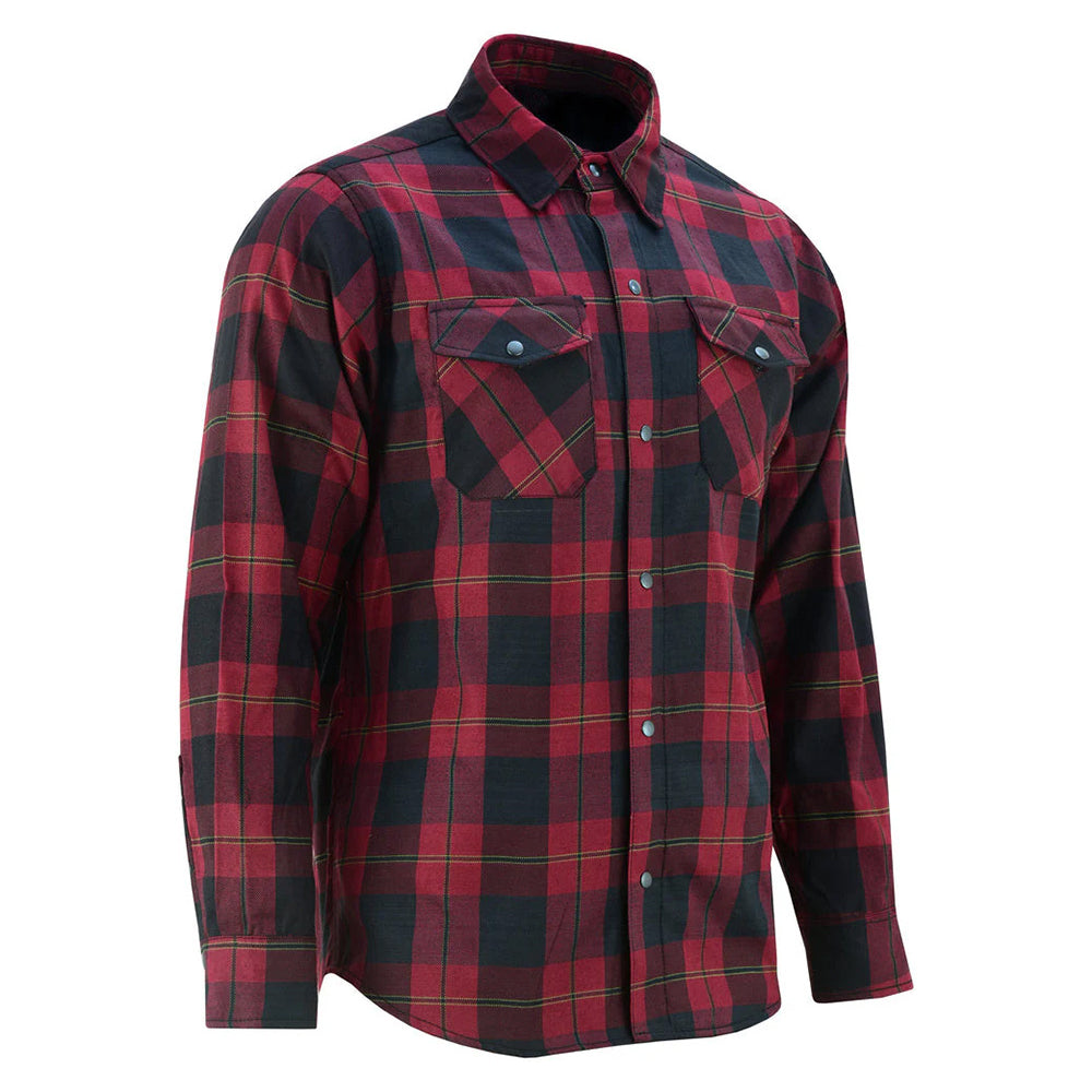 Flannel Shirt - Red and Black