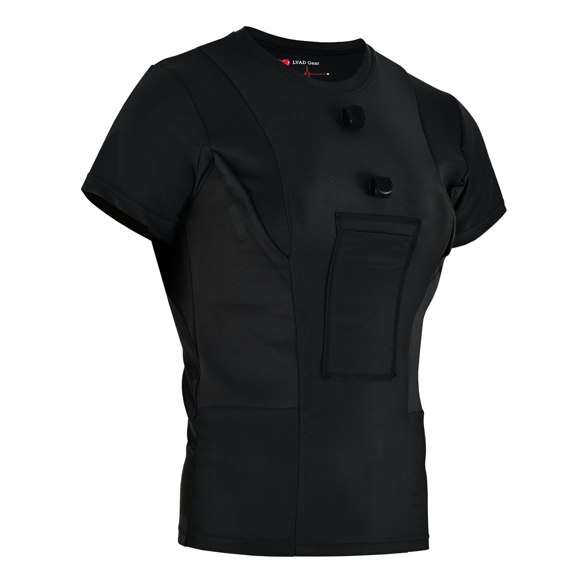LVAD HeartMate Women Shirt Black - LVAD Gear