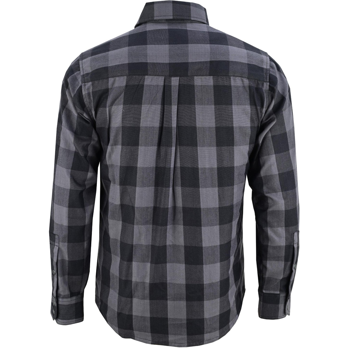 Flannel Shirt - Gray and Black