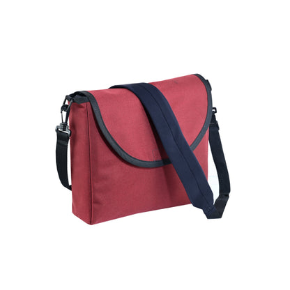 LVAD Messenger Bags–Wine Canvas