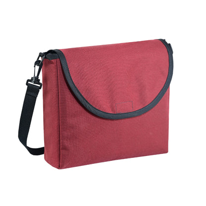 LVAD Messenger Bags–Wine Canvas