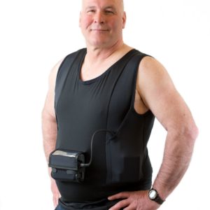 LVAD Men Tank Top for HeartWare Black - LVAD Gear