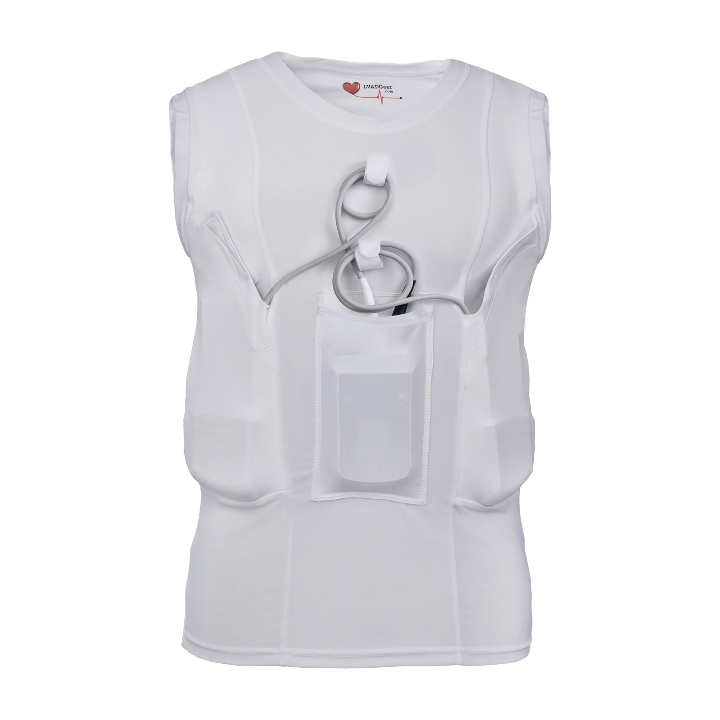 LVAD Women Tank Top for HeartMate White