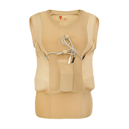 LVAD Women Tank Top for HeartMate Nude