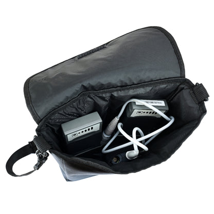 LVAD Messenger Bags–Black Vinyl