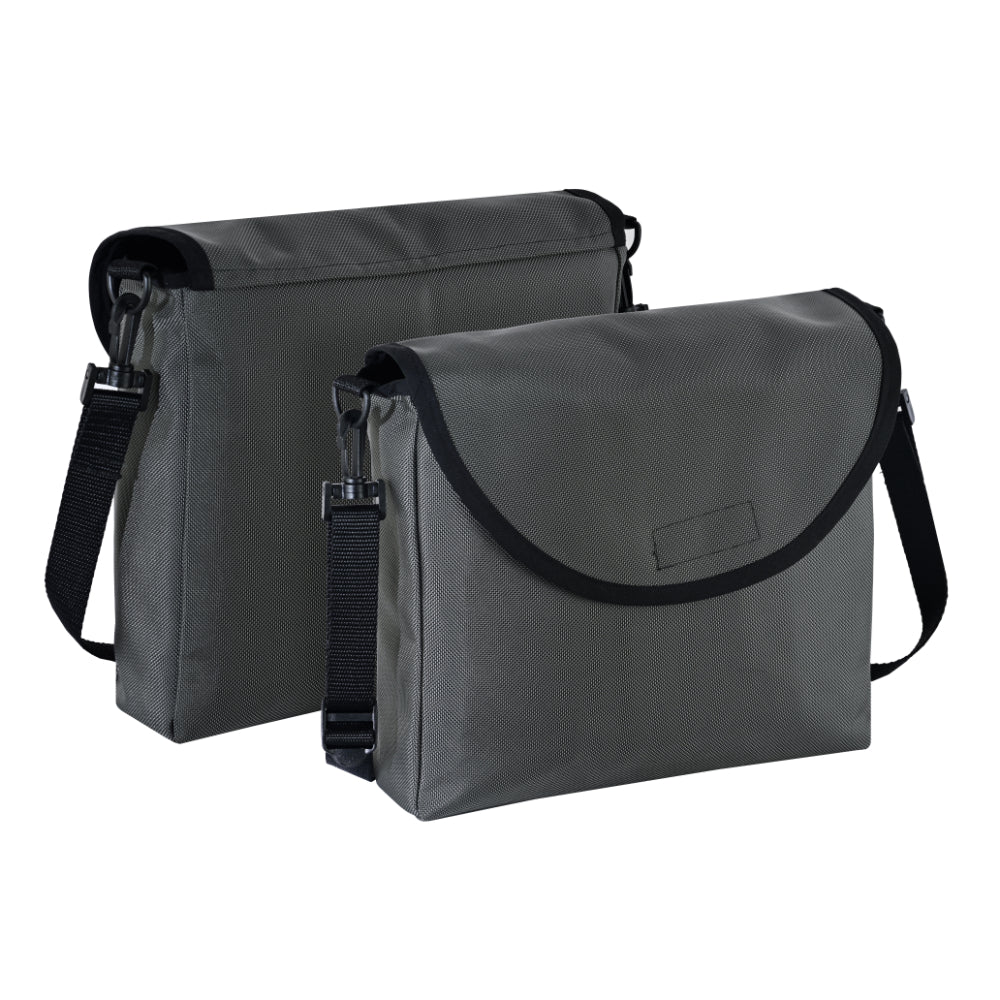 LVAD Messenger Bags–Gray Canvas