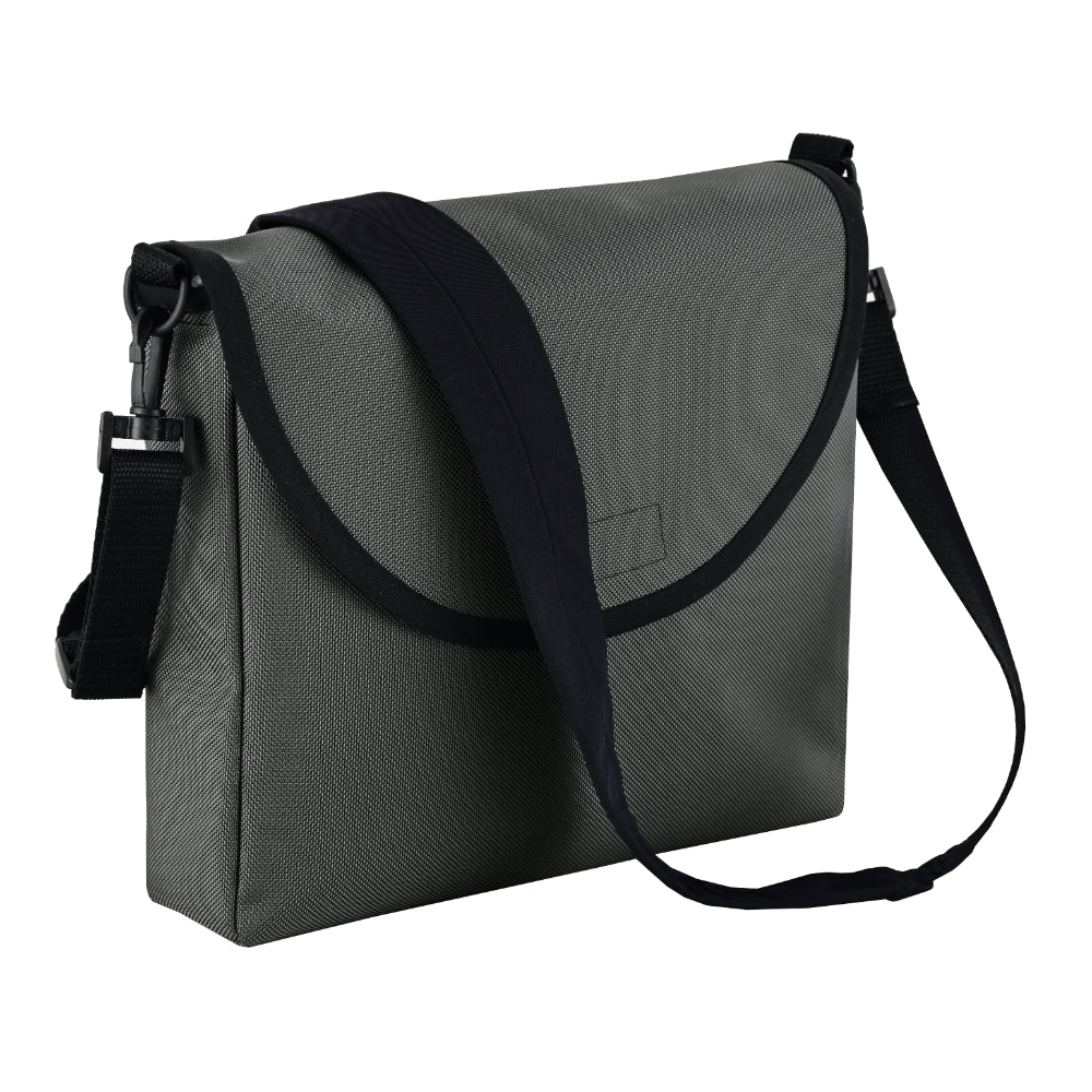 LVAD Messenger Bags–Gray Canvas