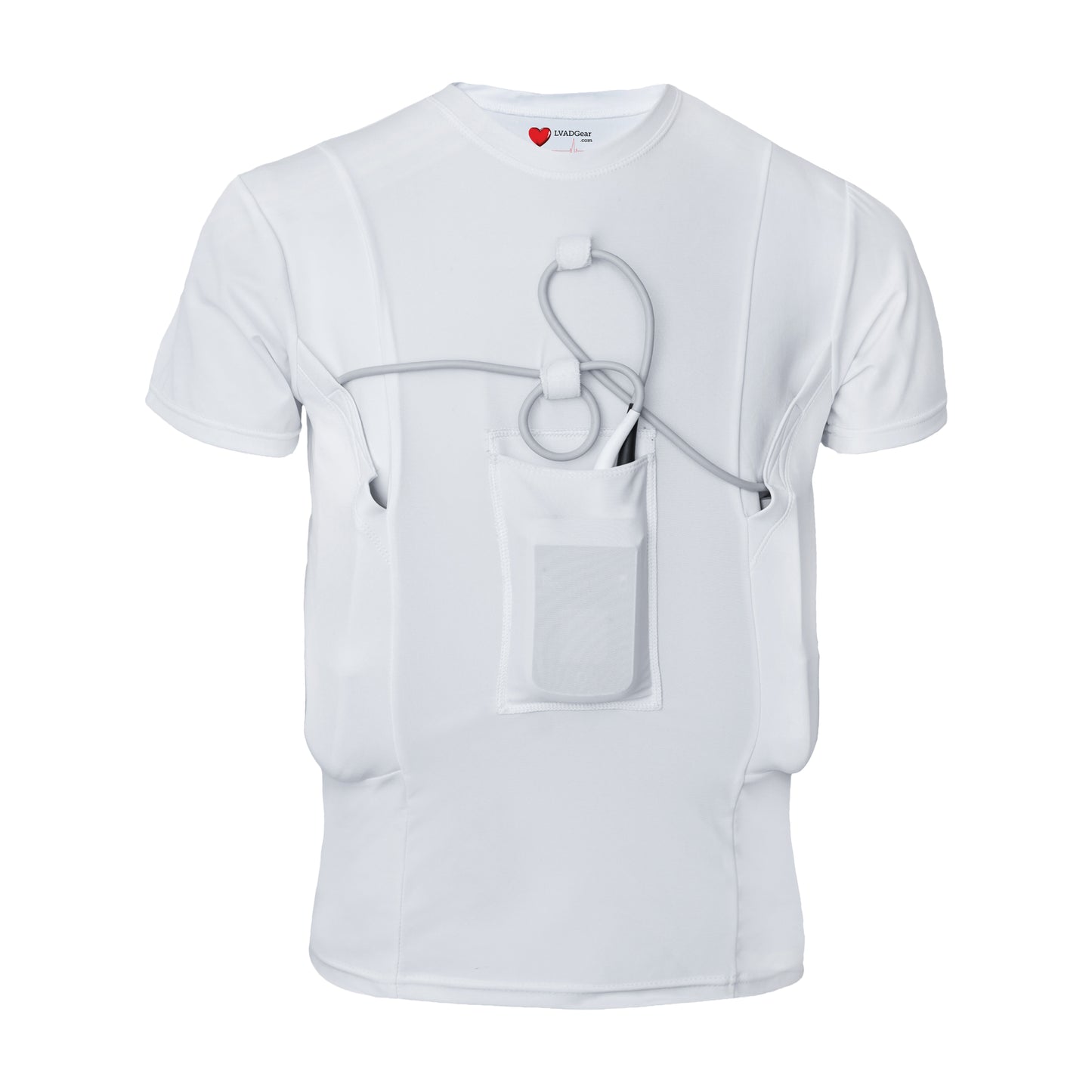 LVAD HeartMate Men’s Shirt – White