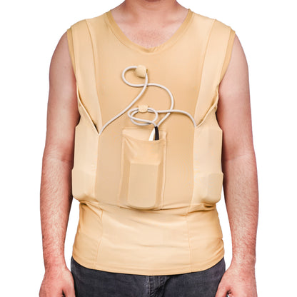 LVAD Men Tank Top for HeartMate Nude LVAD Gear