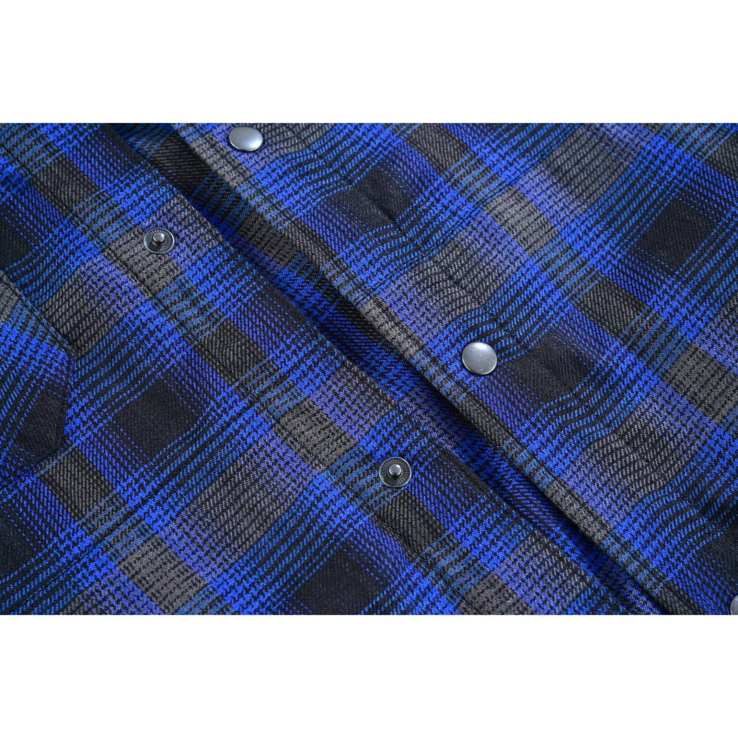 LV139 LVAD Men’s Flannel Shirt Daze Blue & Black