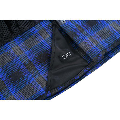 LV139 LVAD Men’s Flannel Shirt Daze Blue & Black