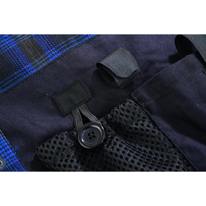 LV139 LVAD Men’s Flannel Shirt Daze Blue & Black