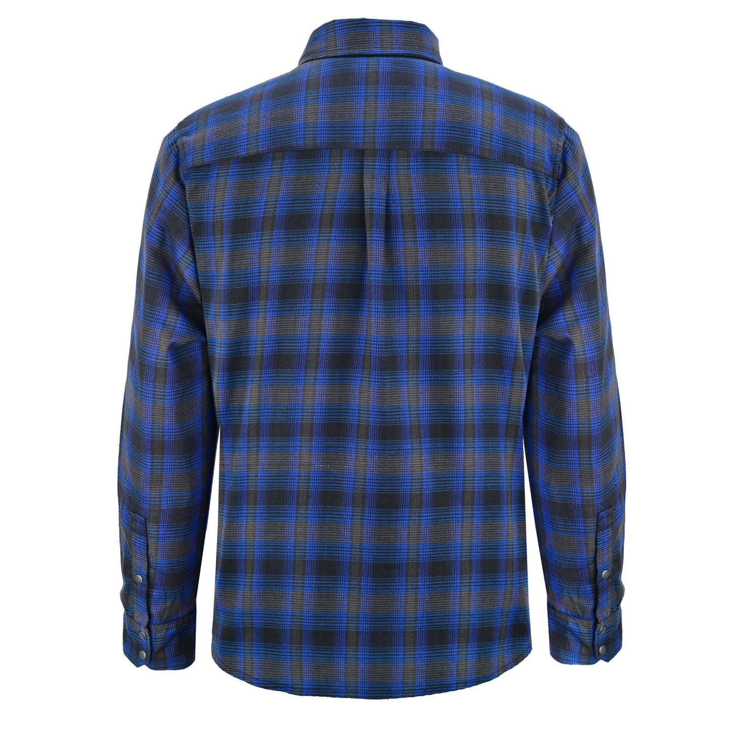 LV139 LVAD Men’s Flannel Shirt Daze Blue & Black