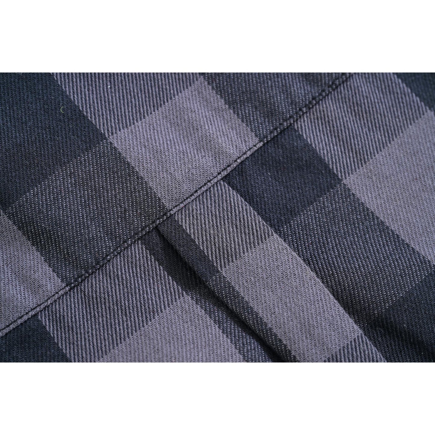 LV140 LVAD Men’s Flannel Shirt Gray & Black