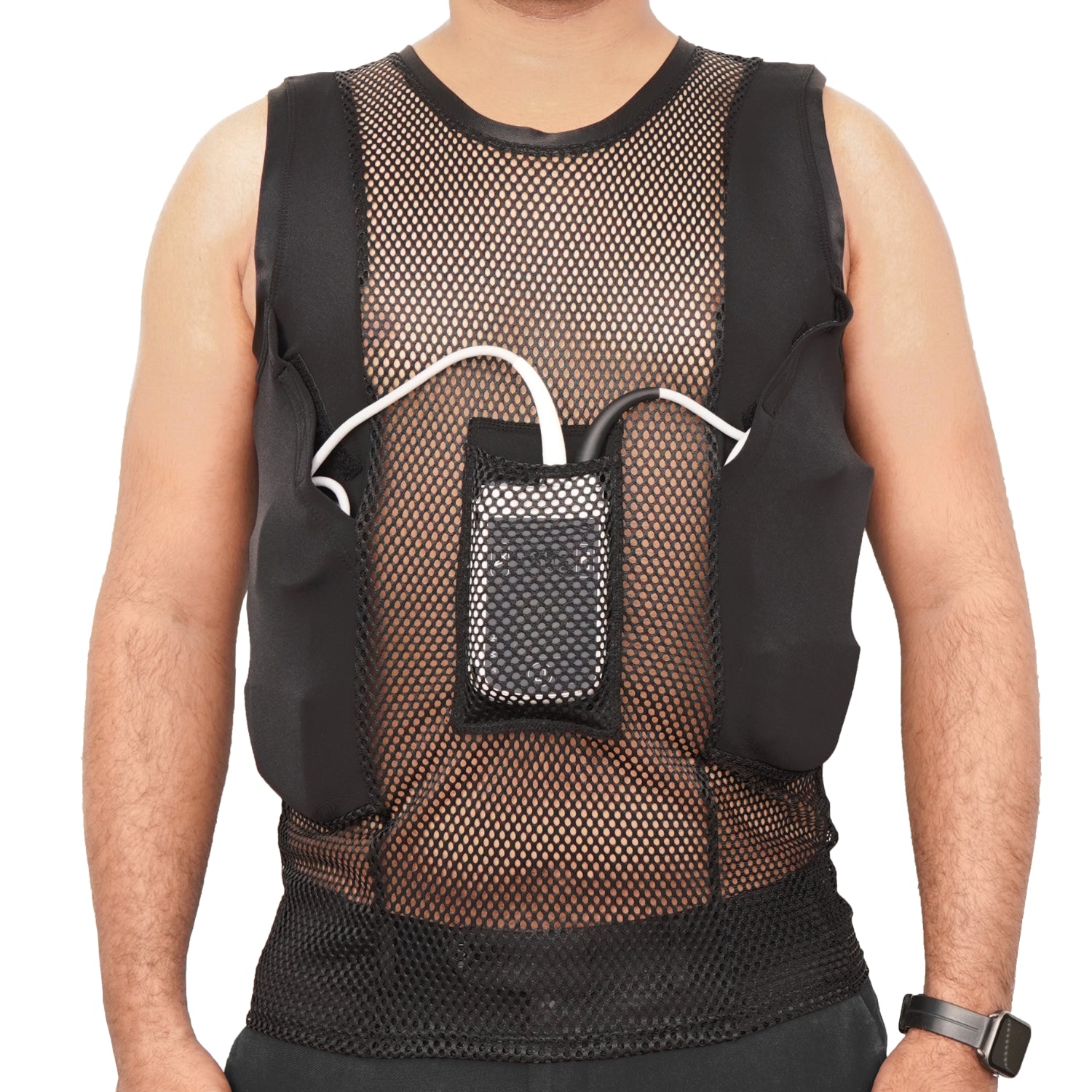 LVAD Men's Mesh Tank Top for HeartMate Black
