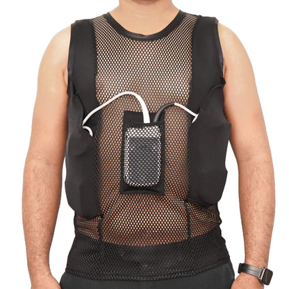 LVAD Men's Mesh Tank Top for HeartMate Black