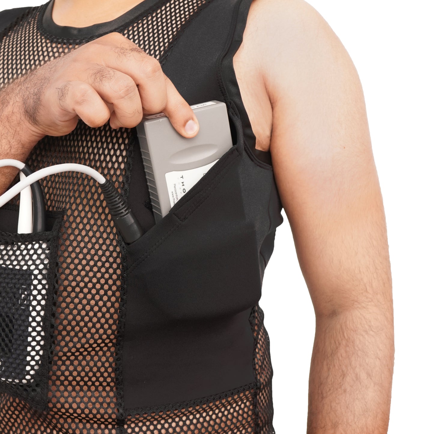 LVAD Men's Mesh Tank Top for HeartMate Black