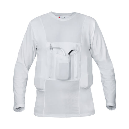 LVAD HeartMate Men's Full Sleeves Shirt White