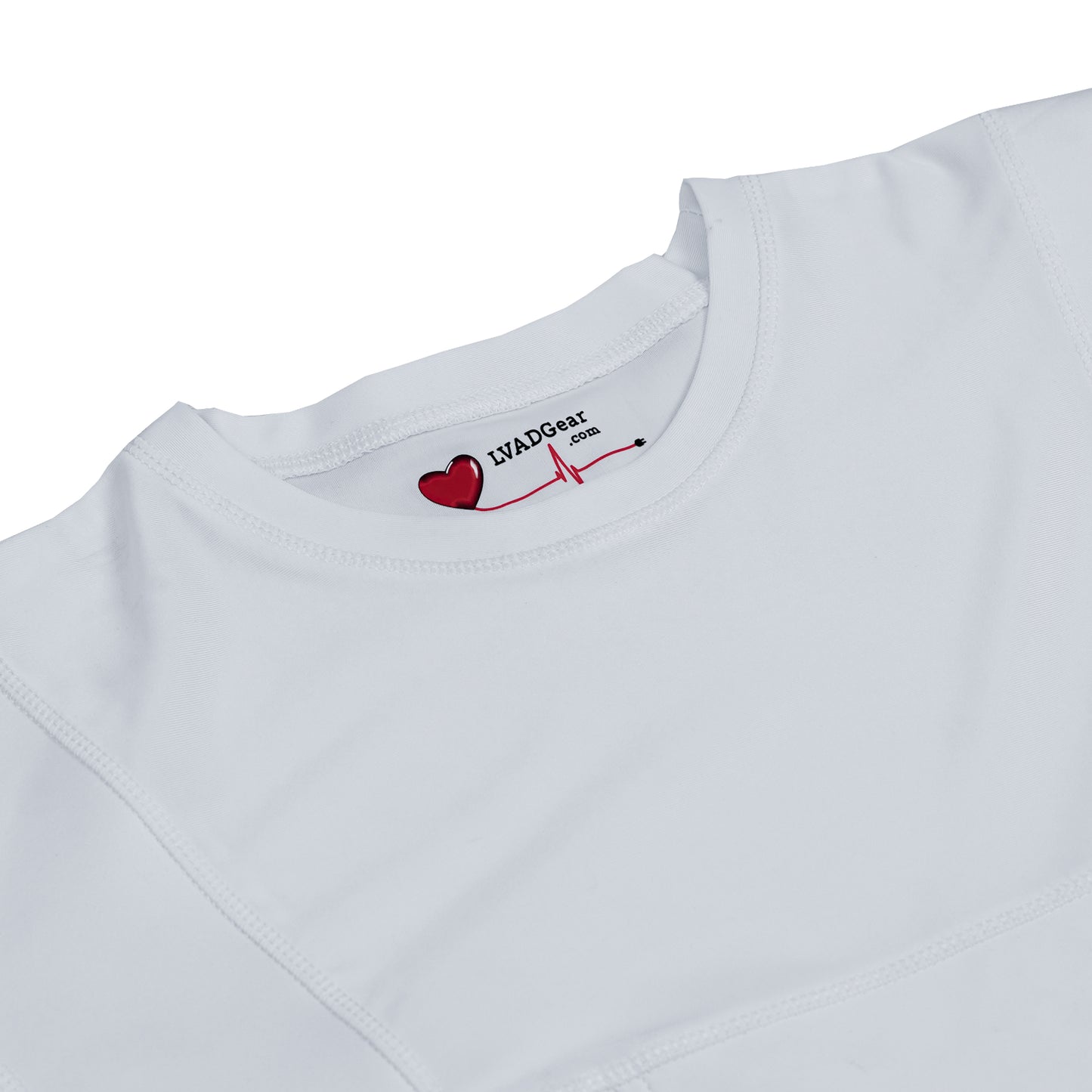 LVAD HeartMate Men's Full Sleeves Shirt White