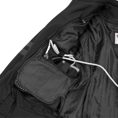 LVAD Heartmate Black Men's Textile Jacket