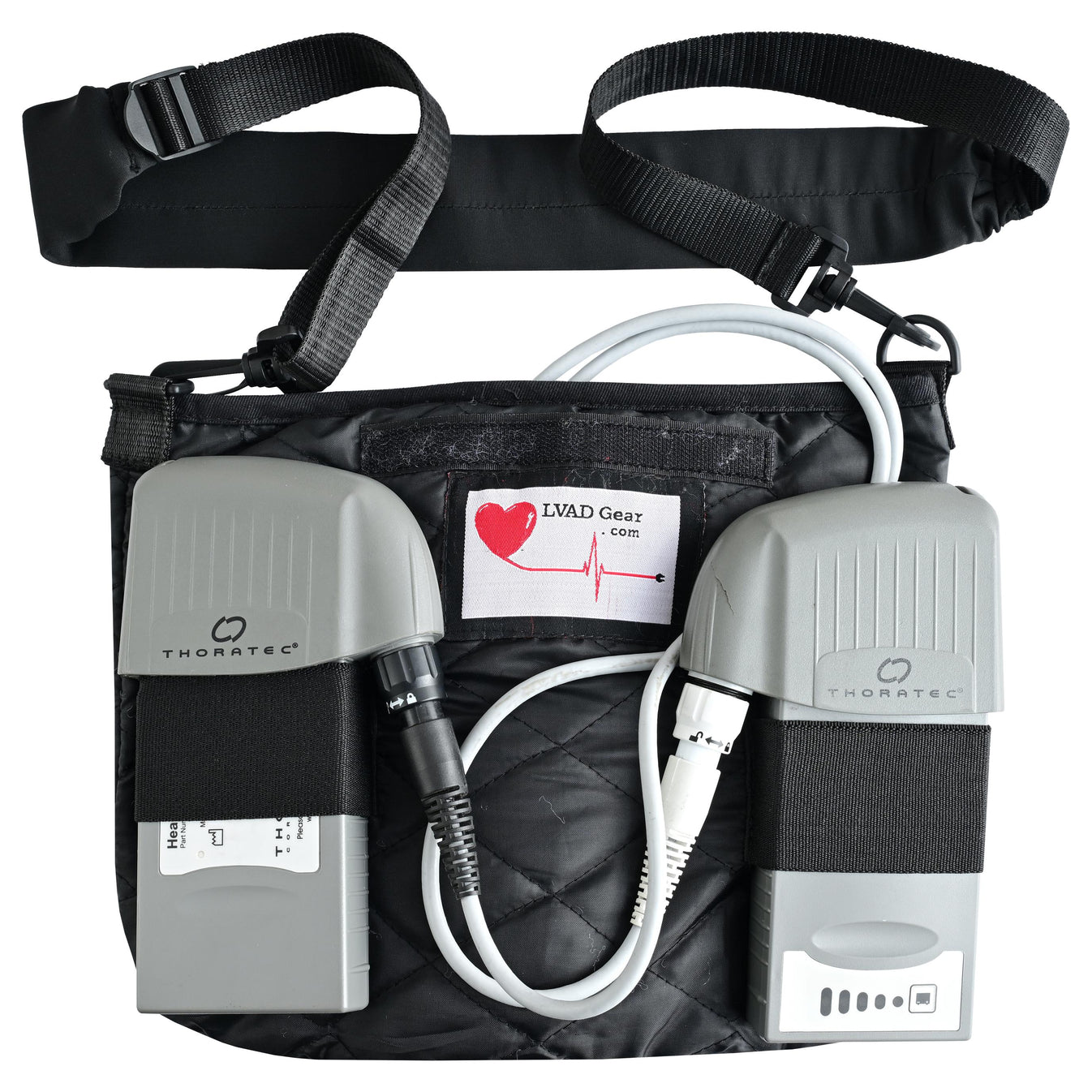 LVAD Flannel Bag for HeartMate Controller & Batteries – LVAD Gear
